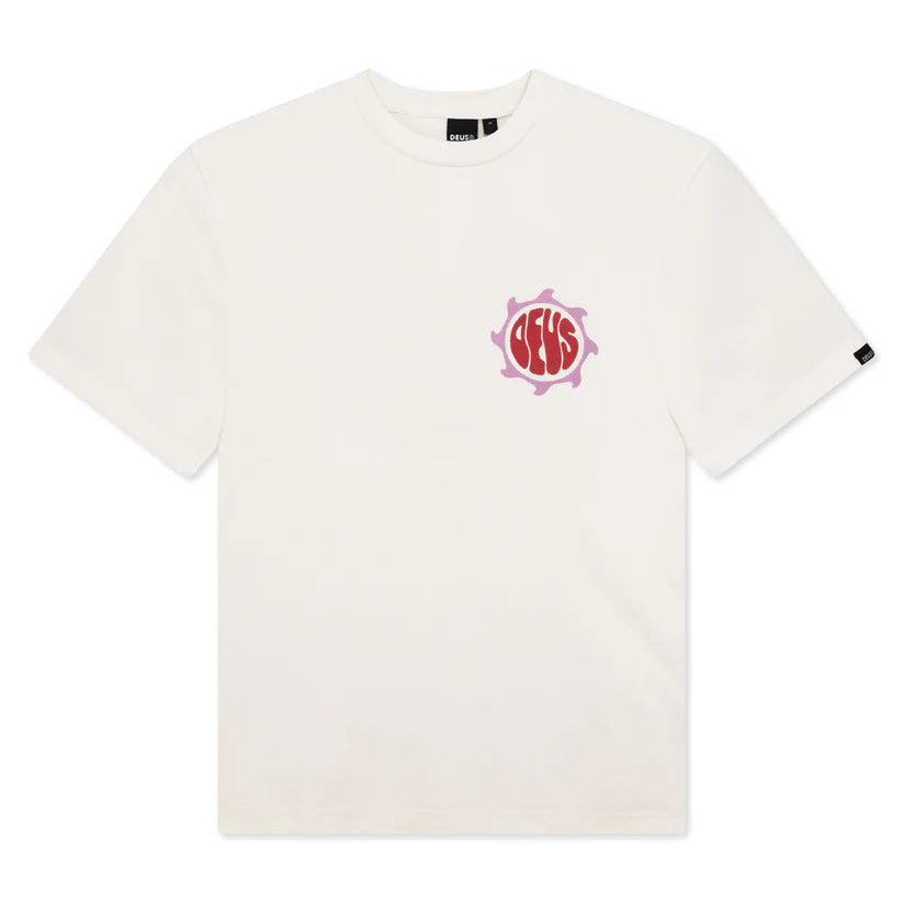 Deus Non Stop Motion T-Shirt - Vintage White