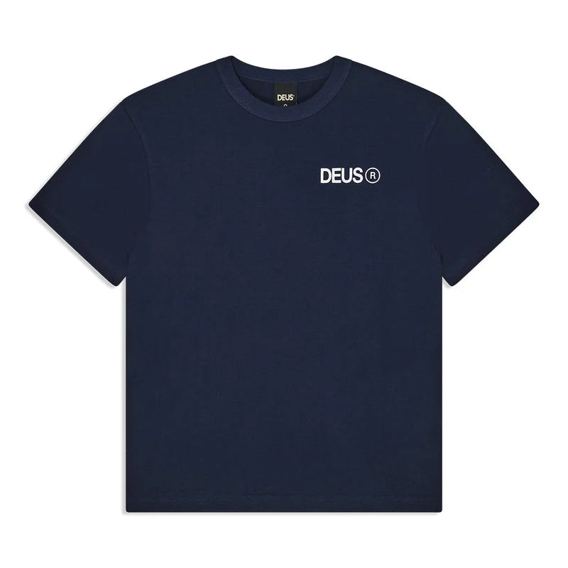Deus Beams T-Shirt - Navy