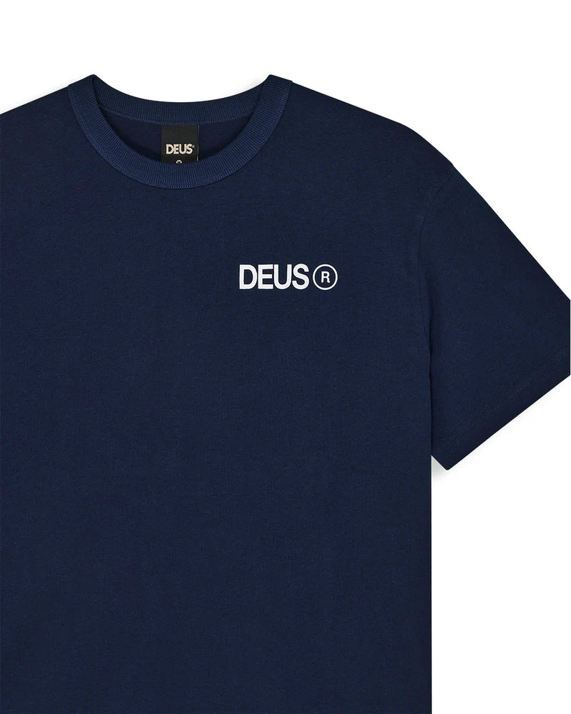 Deus Beams T-Shirt - Navy