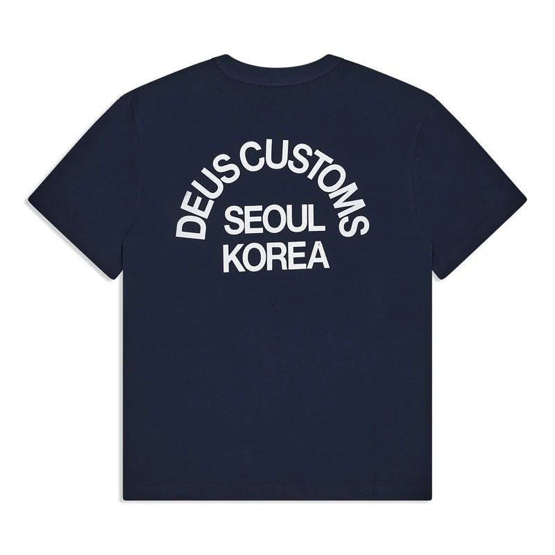 Deus Beams T-Shirt - Navy