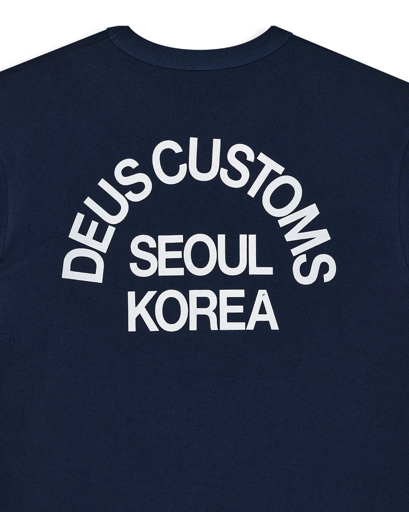 Deus Beams T-Shirt - Navy