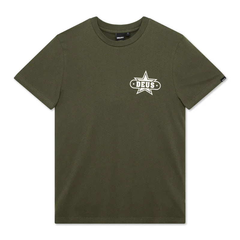Deus Gumshoe T-Shirt - Cypress Green