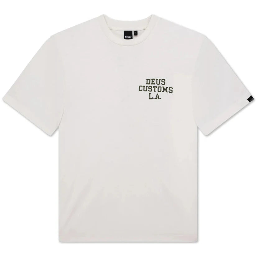 Deus Quickbeak T-Shirt - Vintage White