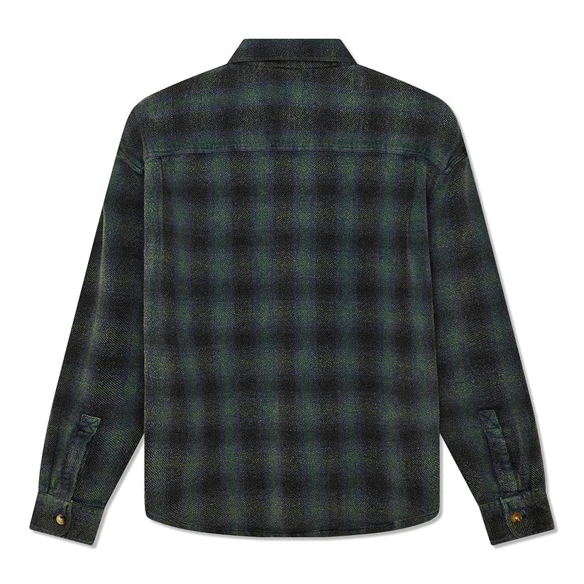 Deus Too Busy To Work Check Shirt - Black Check