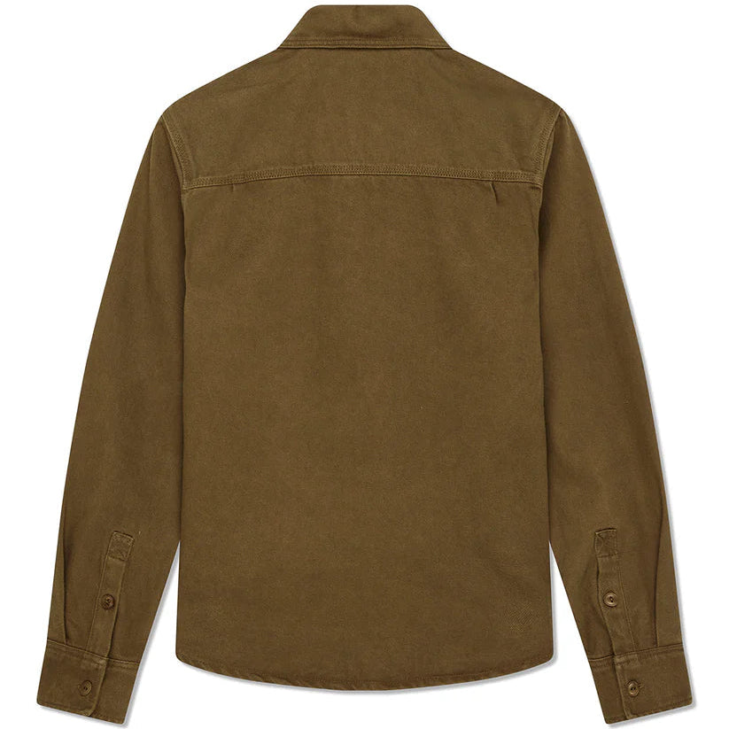 Deus Vacay Overdye Shirt - Bronze Brown