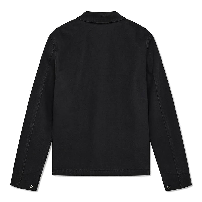 Deus Workwear Overdye Jacket - Anthracite