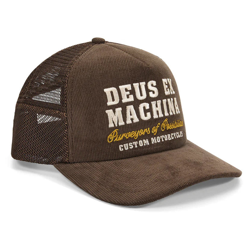 Deus Gumshoe Cord Trucker - Potting Brown