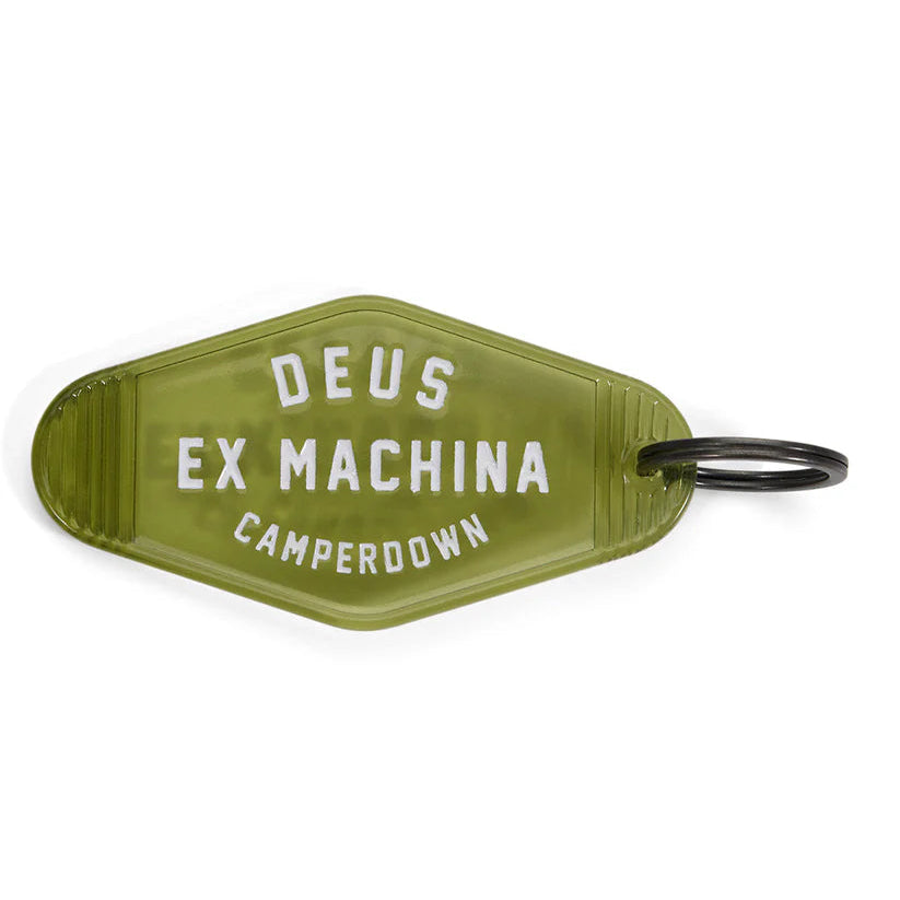 Deus Camperdown Key Tag - Cypress Green