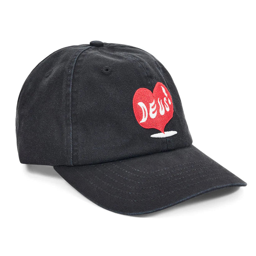 Deus Deep Cut Dad Cap - Black