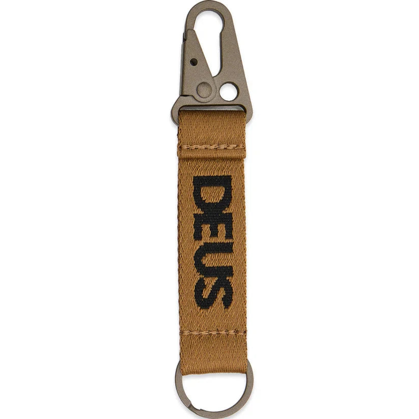 Deus Micah Keyring - Bronze Brown