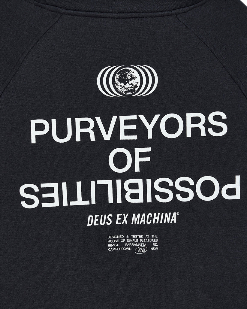 Deus Axis Hoodie - Black