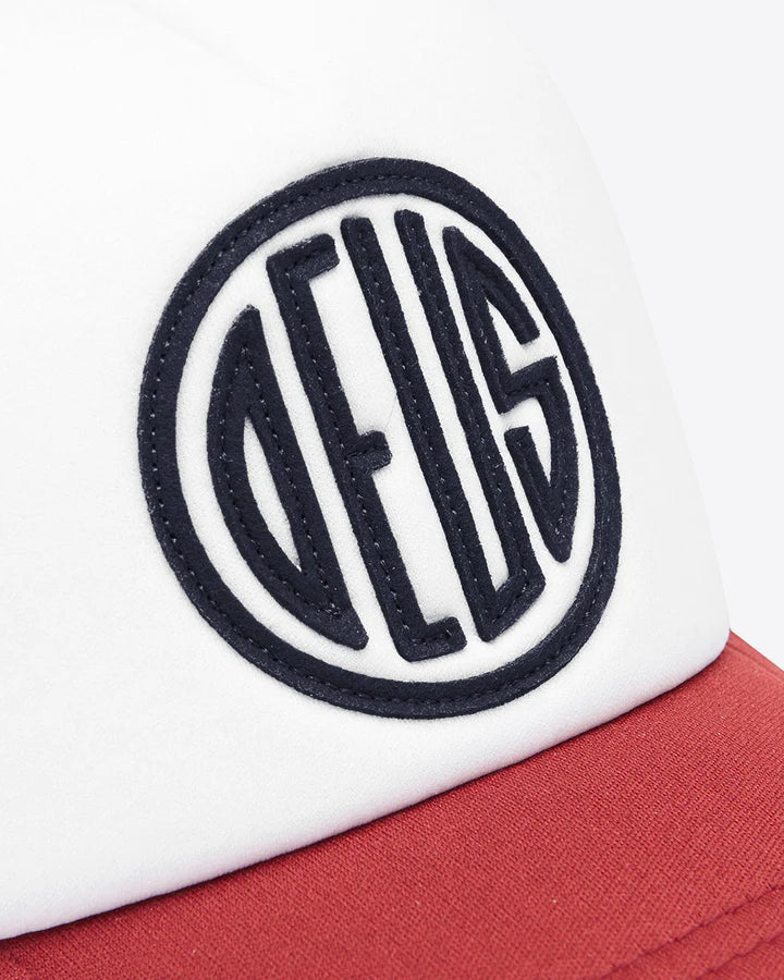 Deus Pill Trucker - Red / Navy