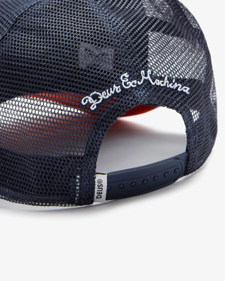 Deus Pill Trucker - Red / Navy