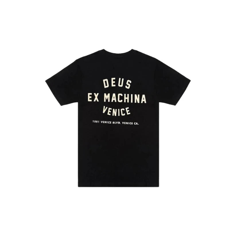 Deus Venice Skull T-Shirt - Black