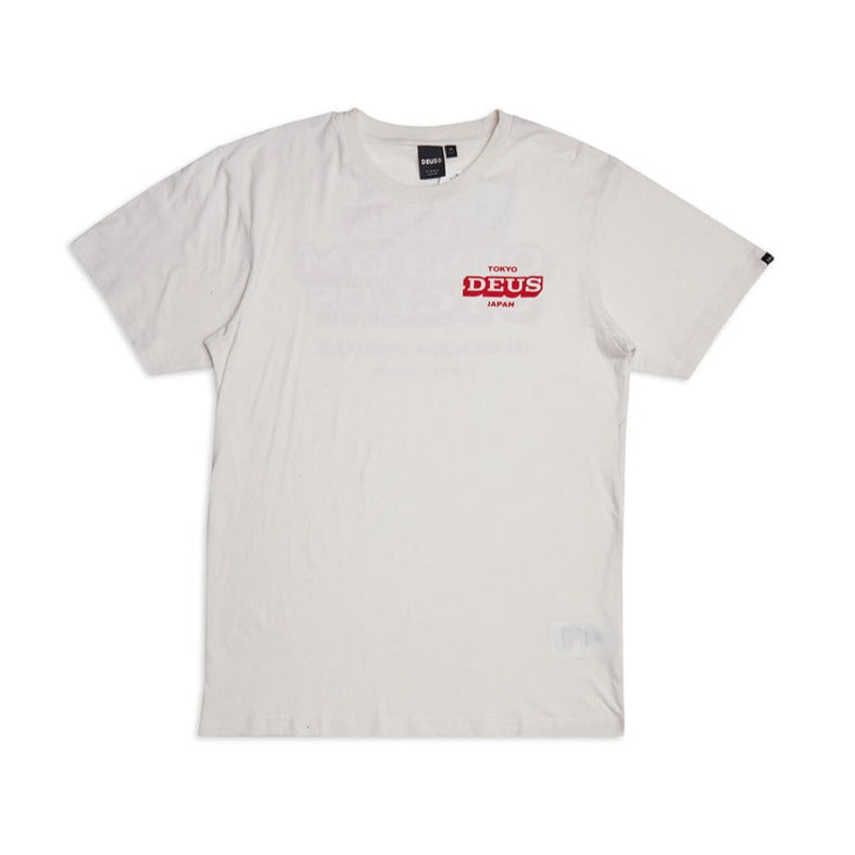 Deus New Redline T-Shirt - Vintage White