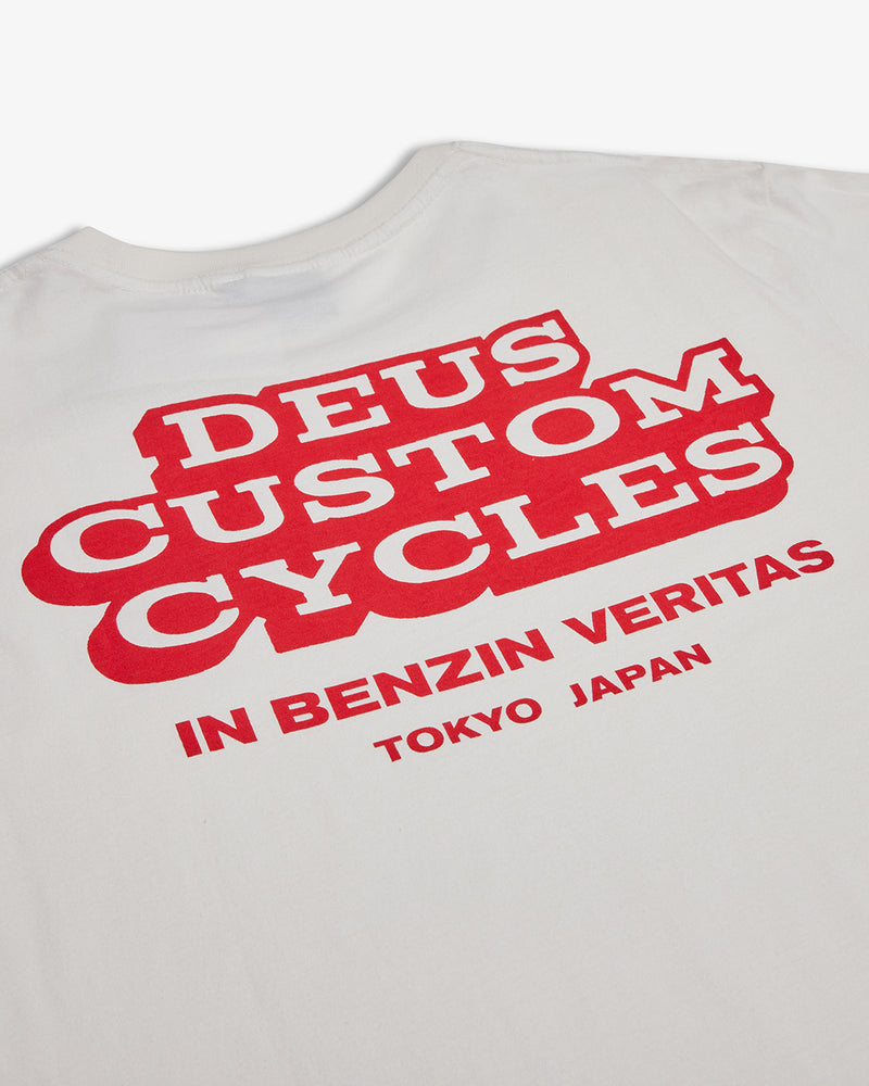 Deus New Redline T-Shirt - Vintage White