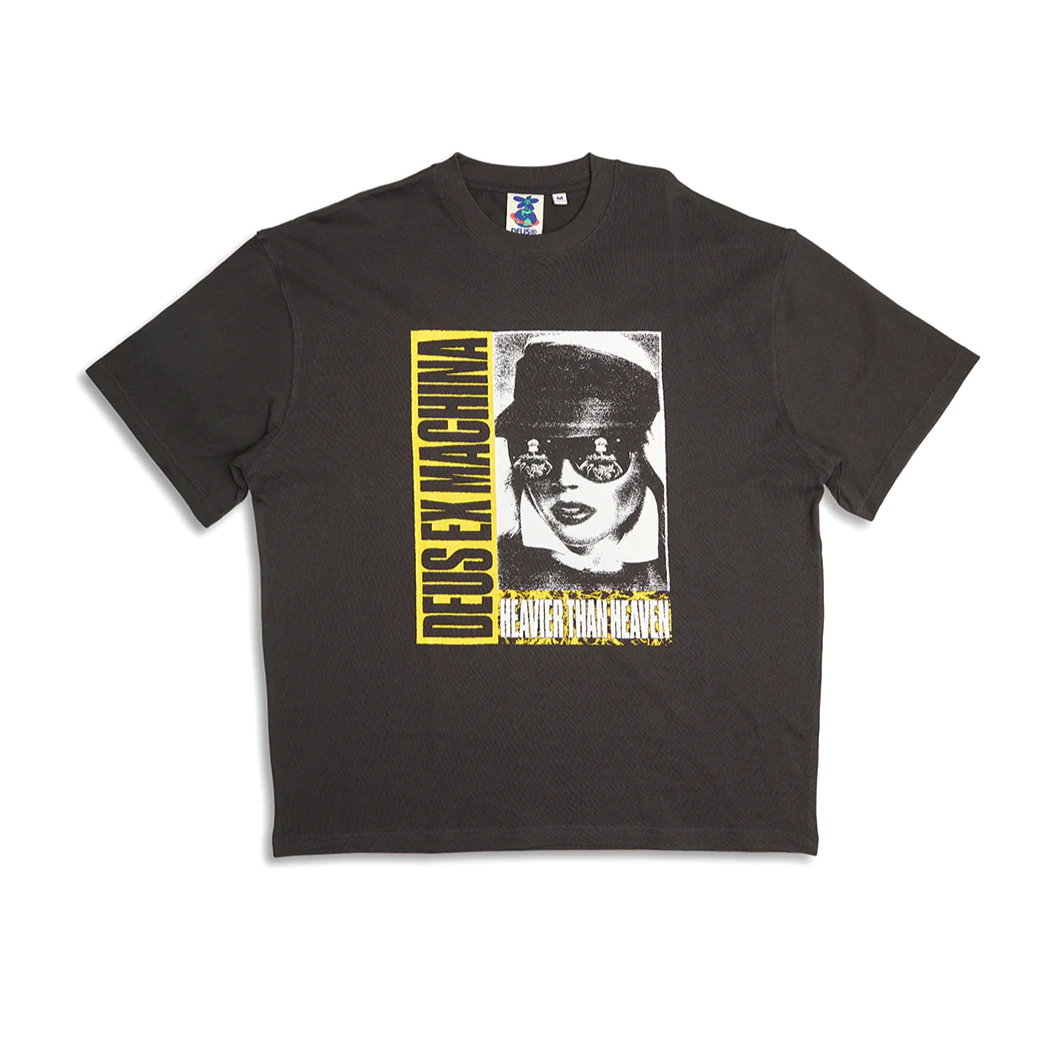 Deus Heavier Than Heaven T-Shirt - Anthracite