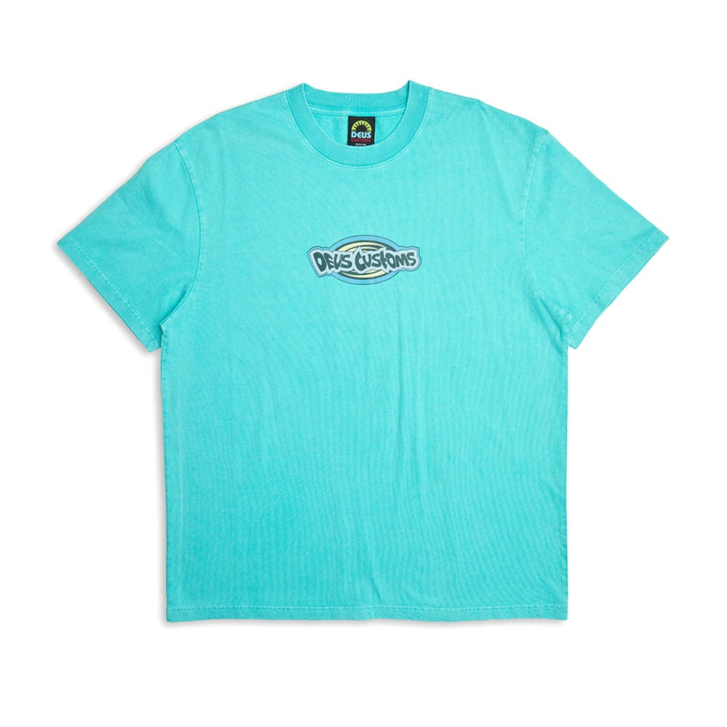 Deus Jam T-Shirt - Blue Turquoise