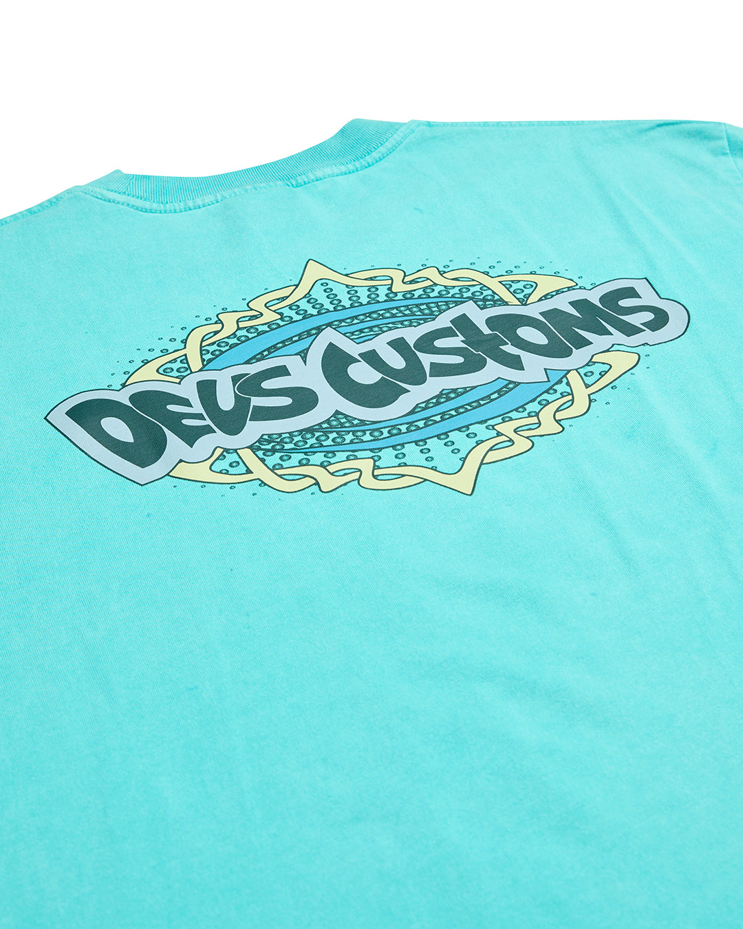 Deus Jam T-Shirt - Blue Turquoise