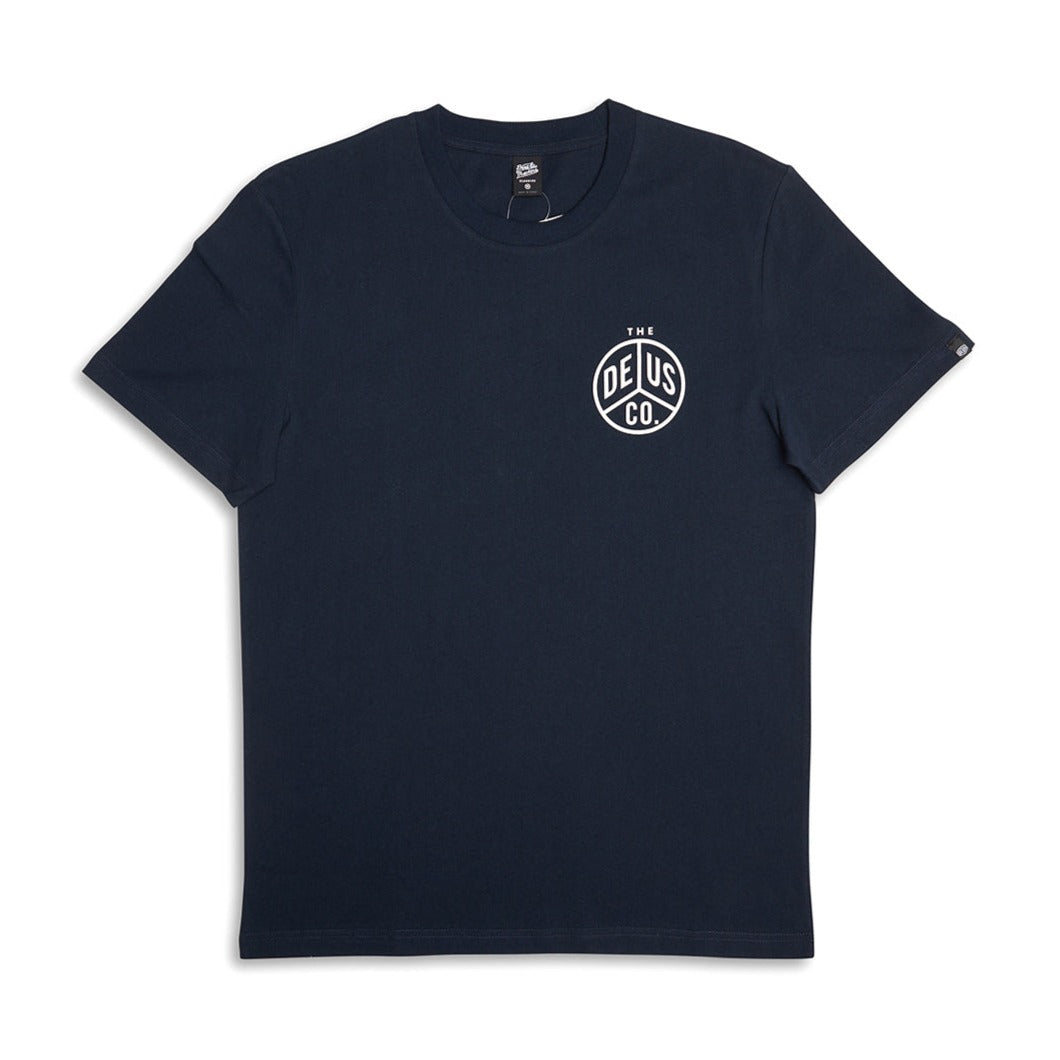Deus Peaces T-Shirt - Navy