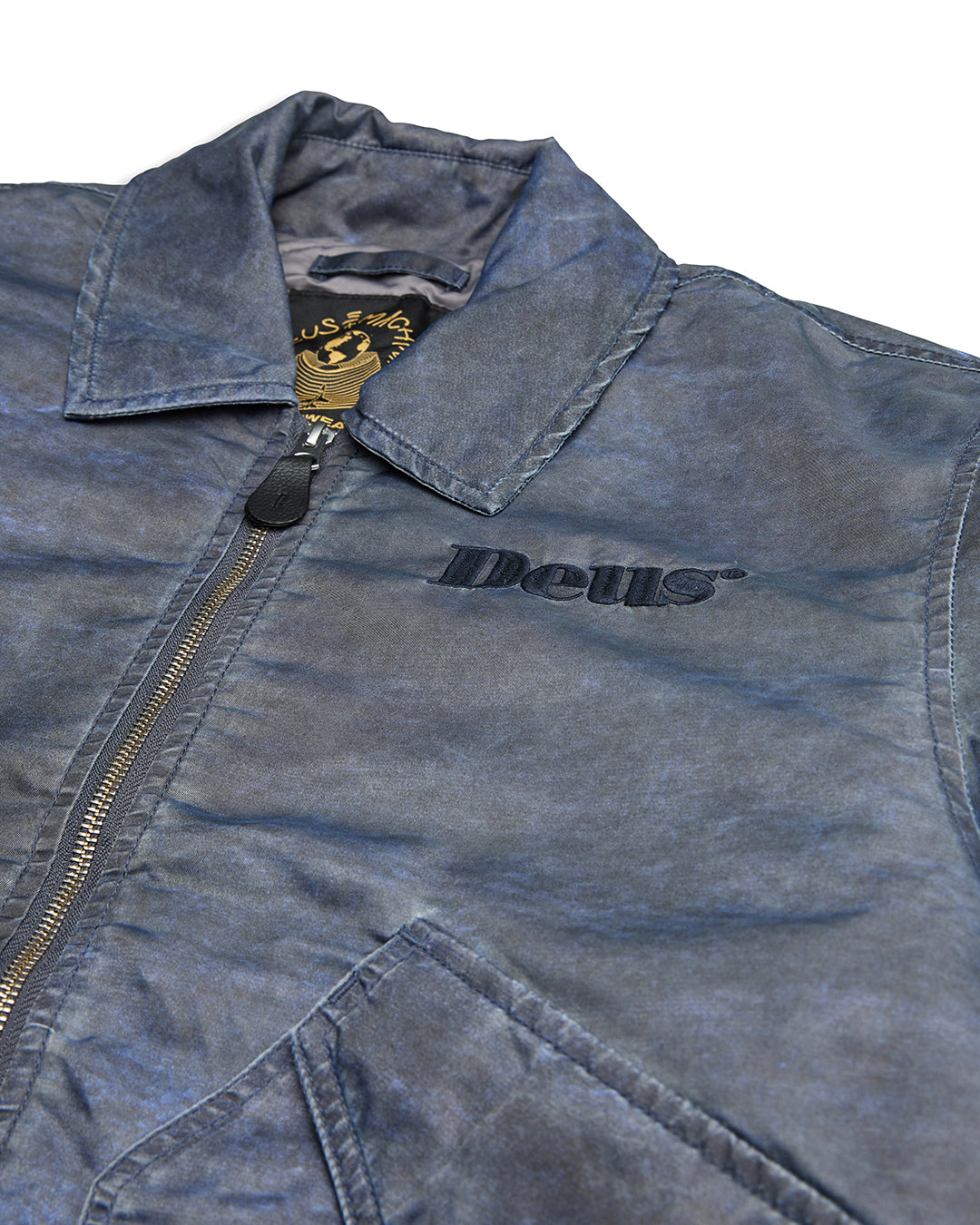 Deus Dreamhouse Flight Jacket - Vintage Navy