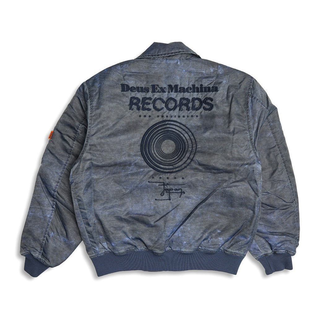 Deus Dreamhouse Flight Jacket - Vintage Navy