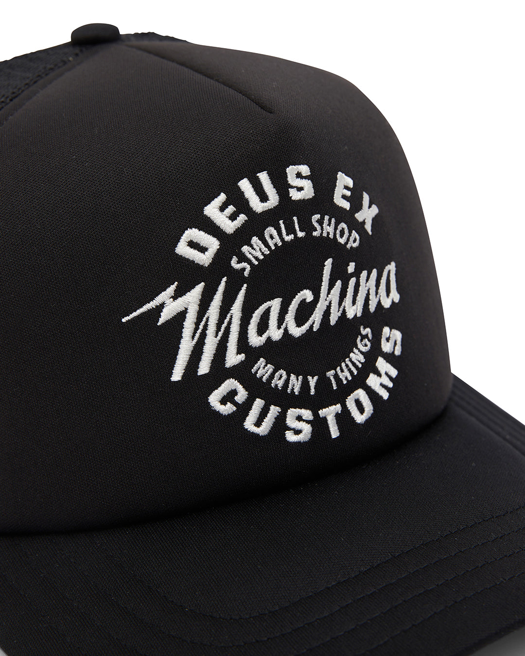 Deus Amped Circle Trucker - Black
