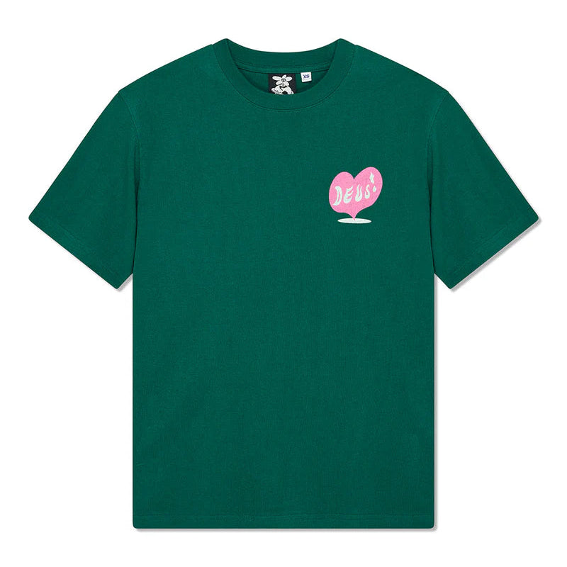 Deus Deep Cut T-Shirt - Verdant Green