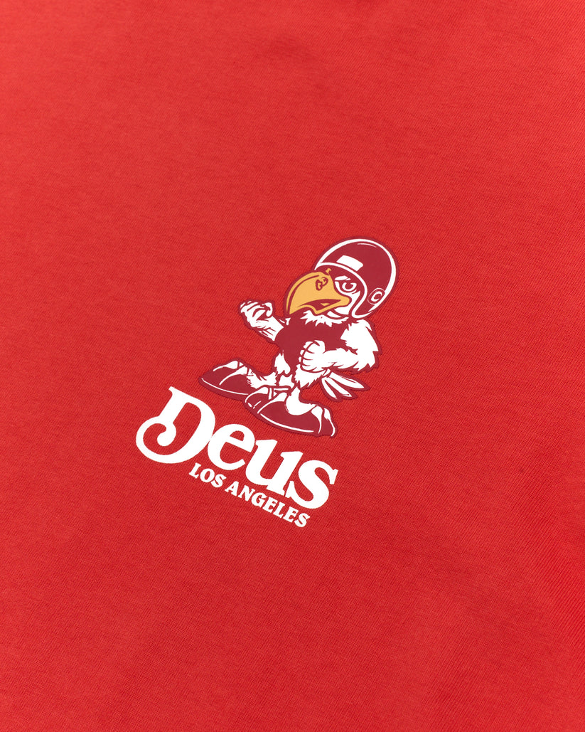 Deus Raptor T-Shirt - Tangerine Tango