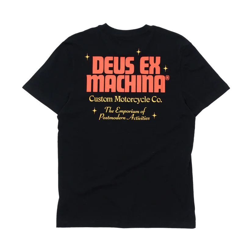 Deus Drop Down T-Shirt - Black