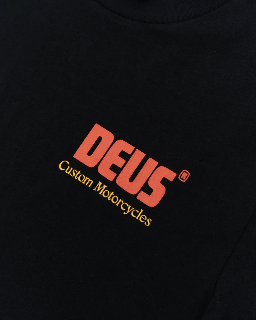 Deus Drop Down T-Shirt - Black
