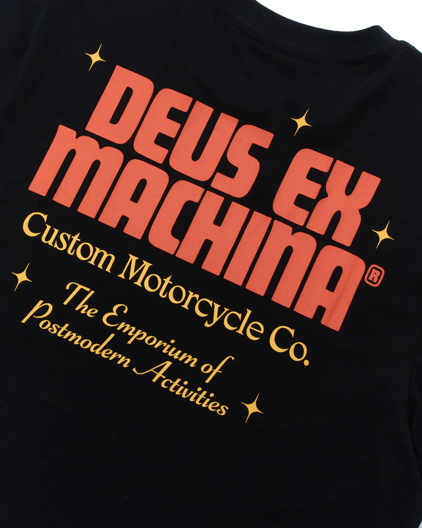 Deus Drop Down T-Shirt - Black