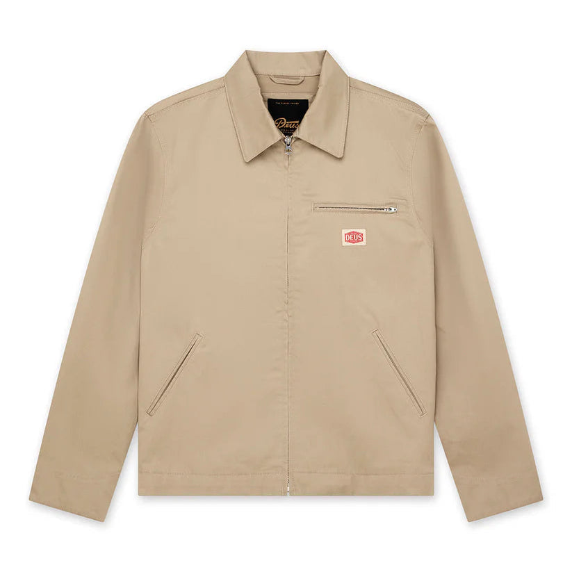Deus Service Work Jacket - Khaki