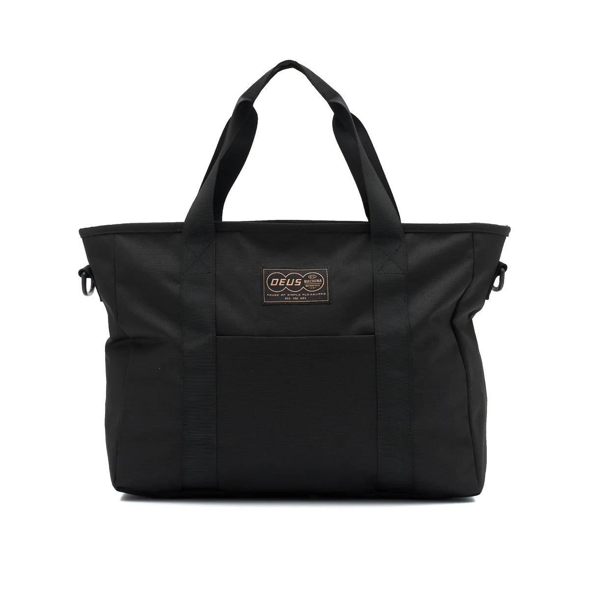 Deus Utility Tote Bag - Black