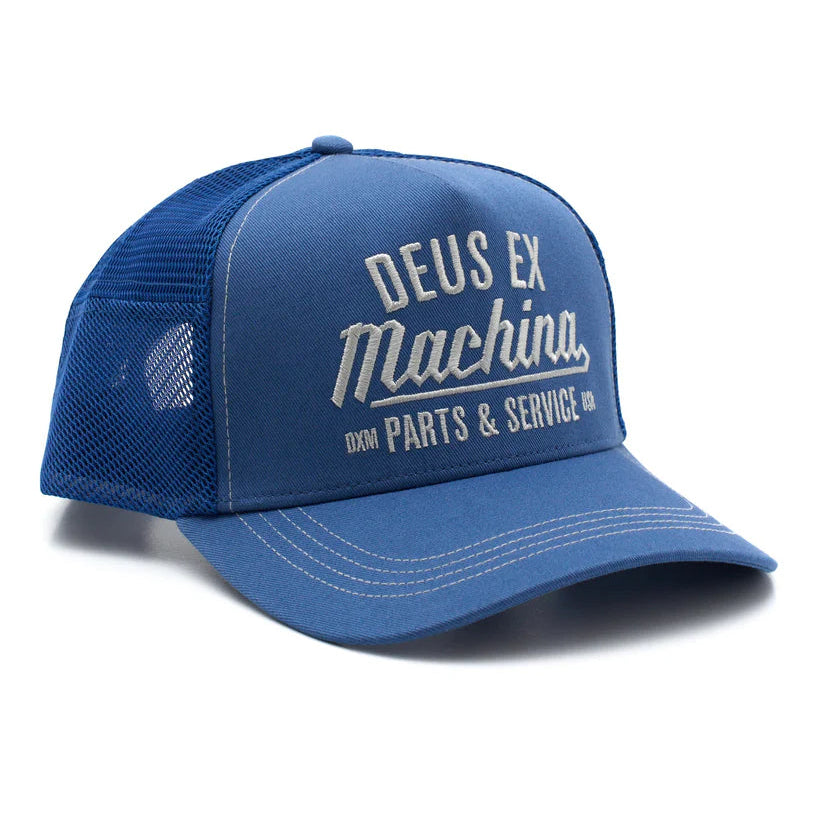 Deus Overbite Trucker - Mechanic Blue