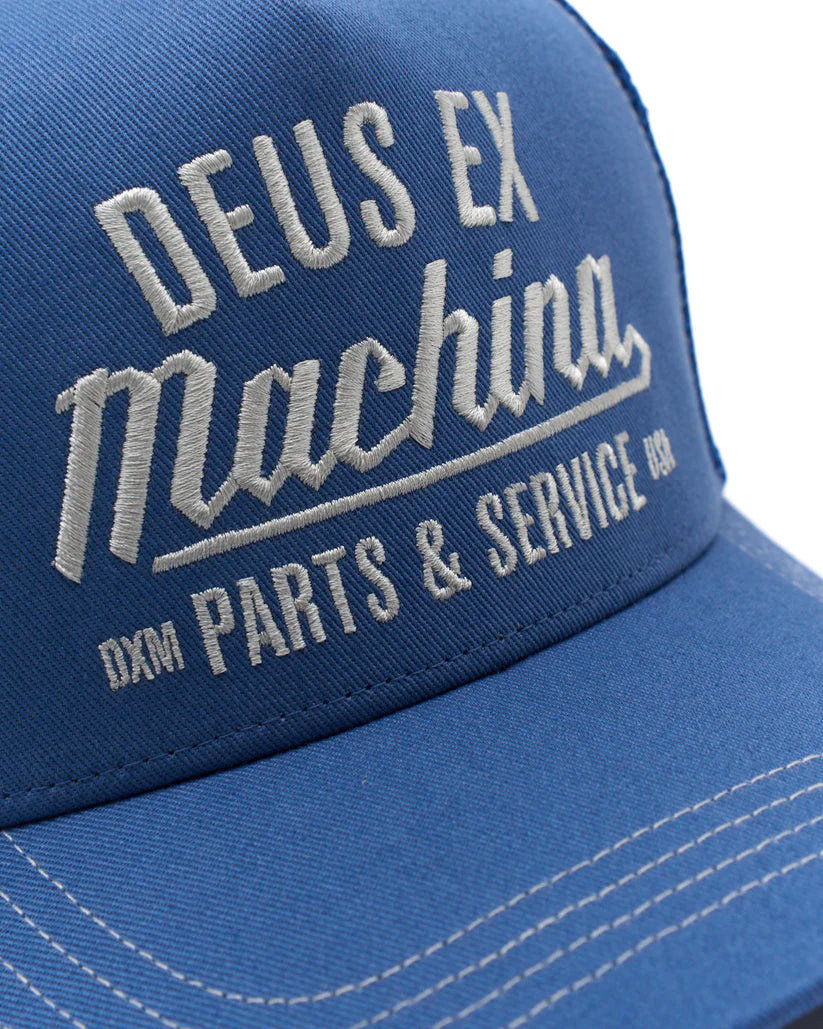 Deus Overbite Trucker - Mechanic Blue