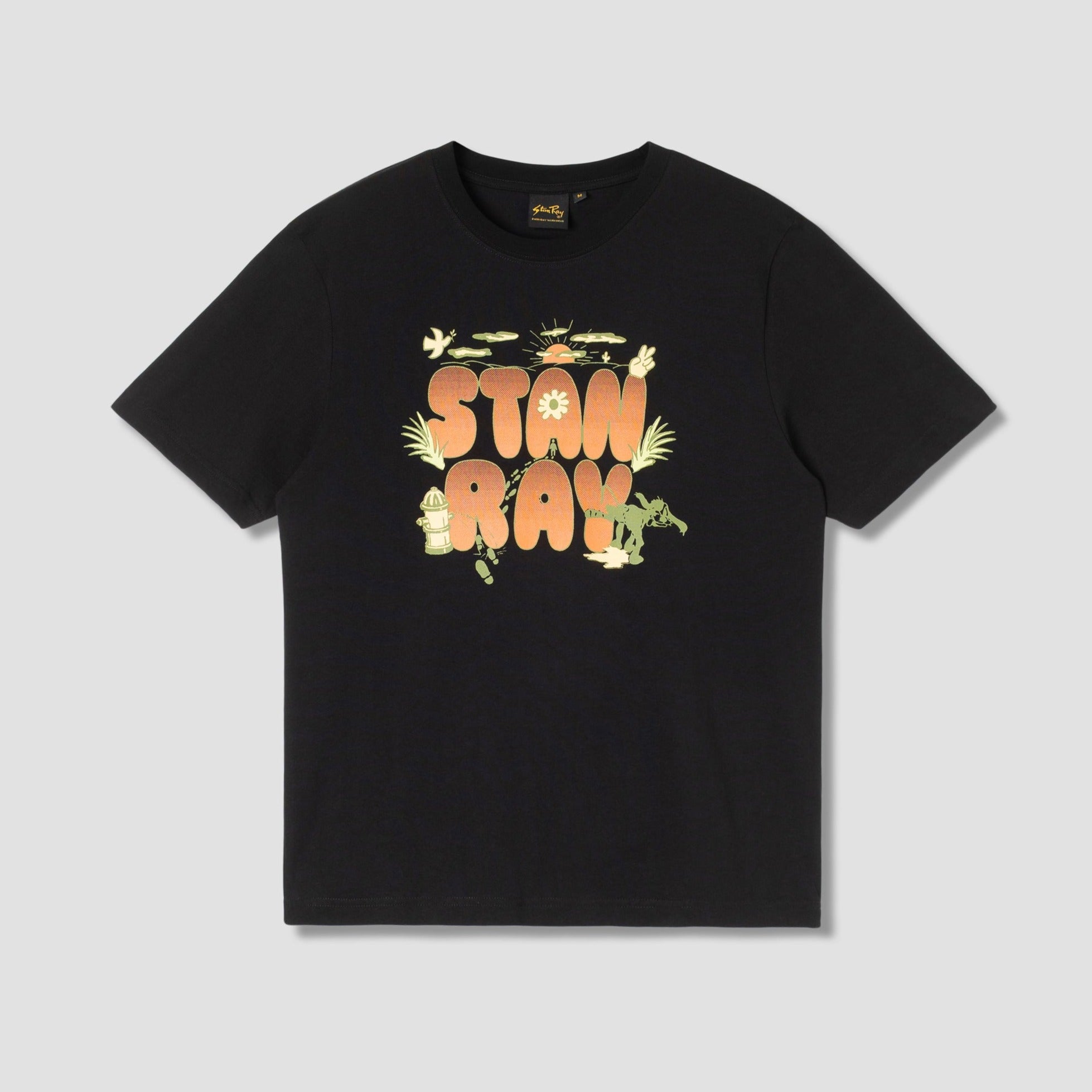 Stan Ray Double Bubble T-Shirt - Black
