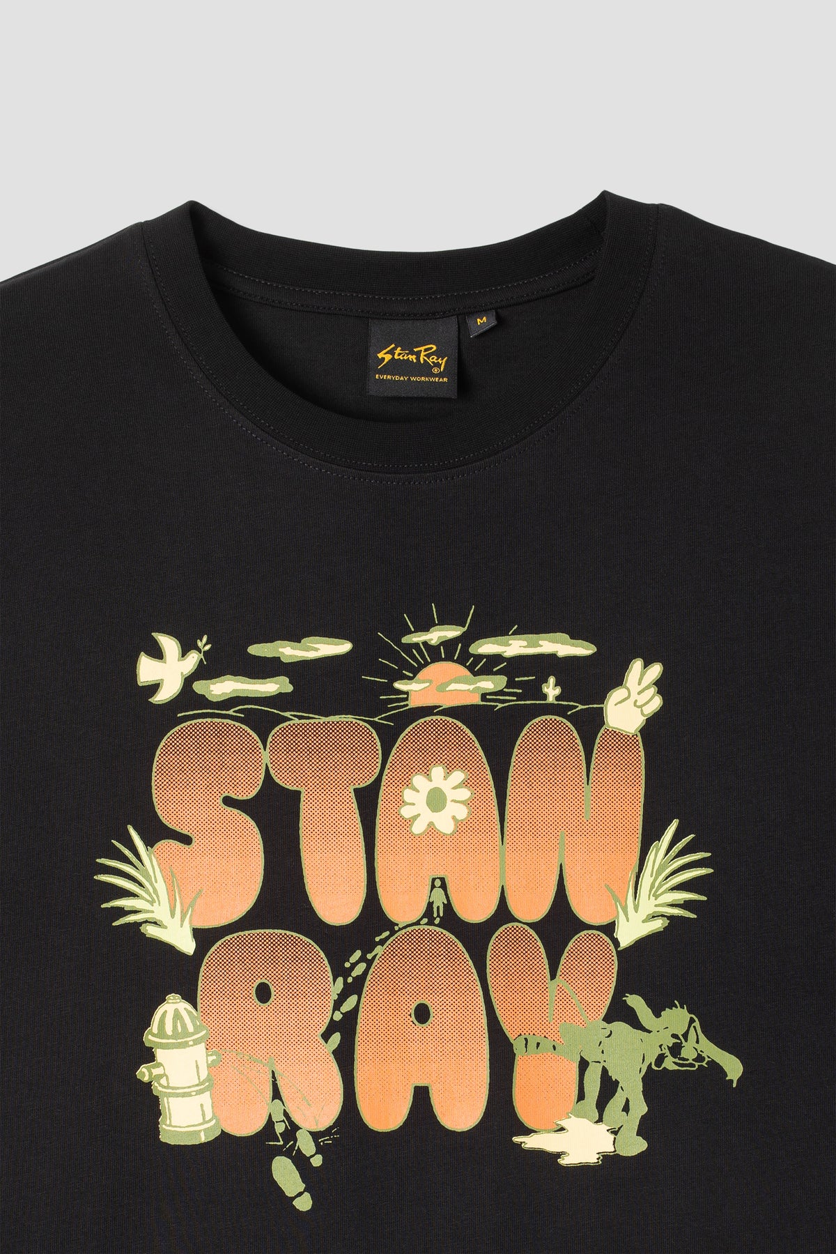 Stan Ray Double Bubble T-Shirt - Black