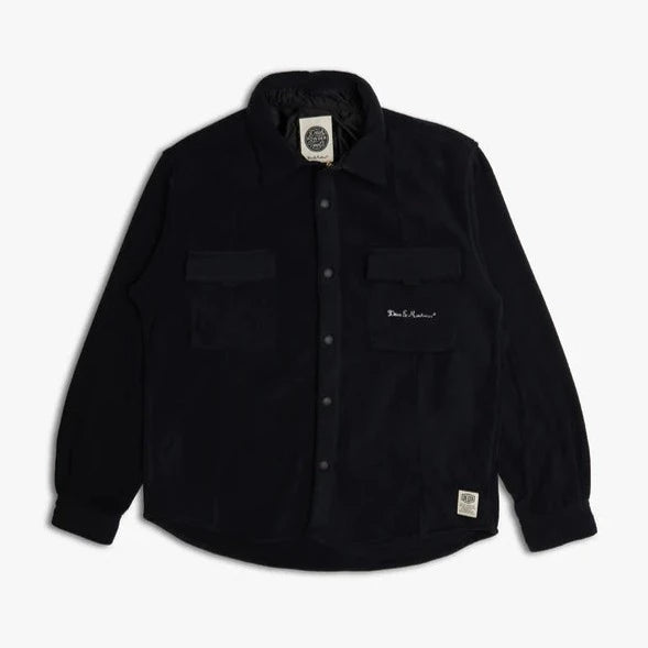 Deus Highlands Fleece Shirt - Black
