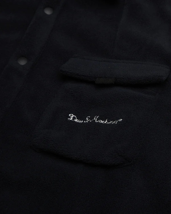 Deus Highlands Fleece Shirt - Black