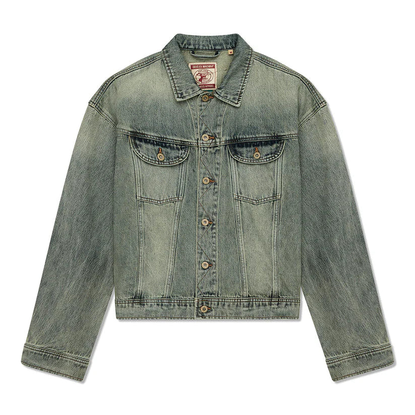 Deus Sasafras Jacket - Dirty Denim