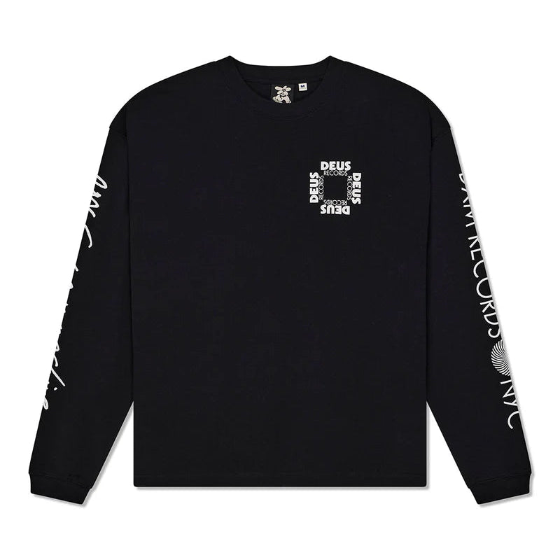 Deus Defacto LS T-Shirt - Black
