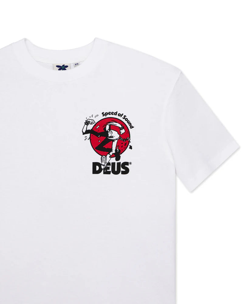 Deus Roughneck T-Shirt - Vintage White