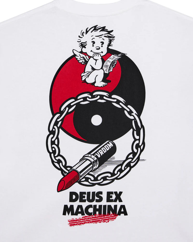 Deus Roughneck T-Shirt - Vintage White