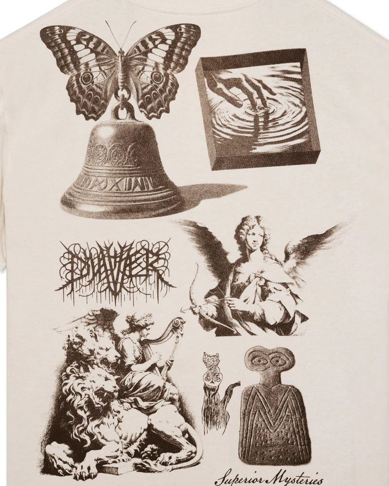 Deus Invocation T-Shirt - Dirty White