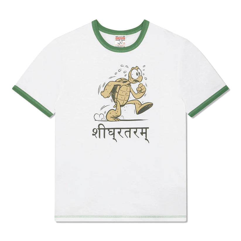 Deus Faster T-Shirt - Dirty White