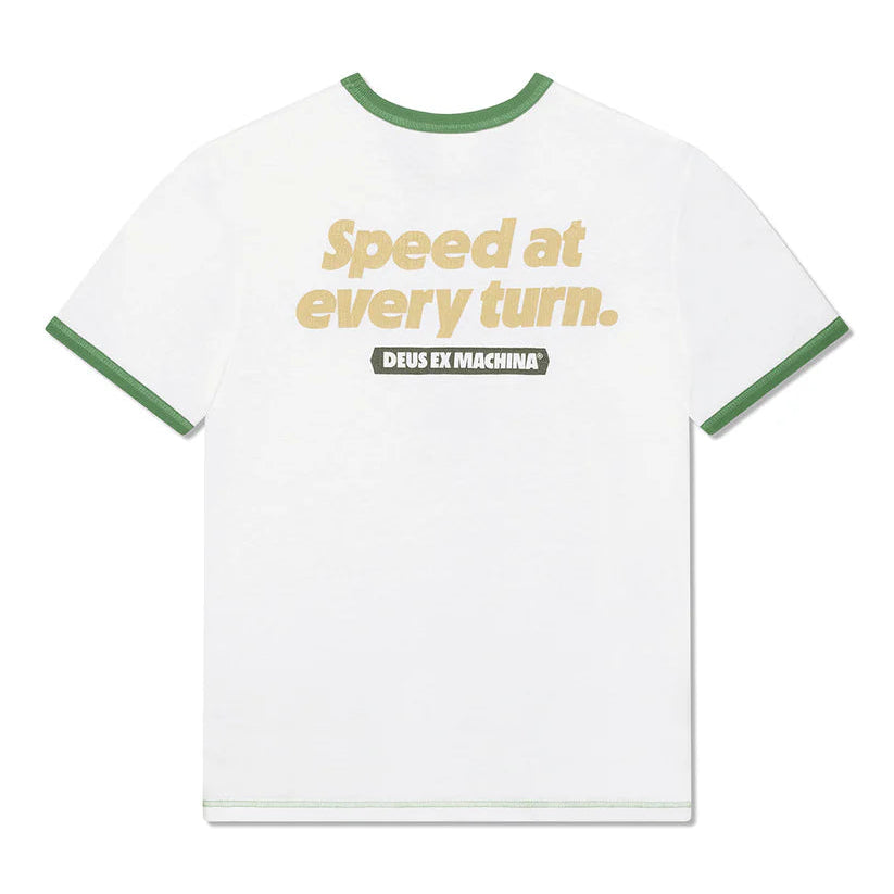 Deus Faster T-Shirt - Dirty White