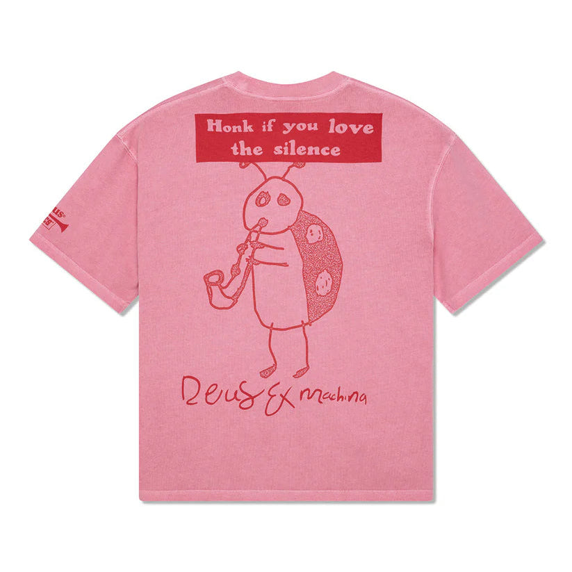 Deus Noise Complaint T-Shirt - Prism Pink