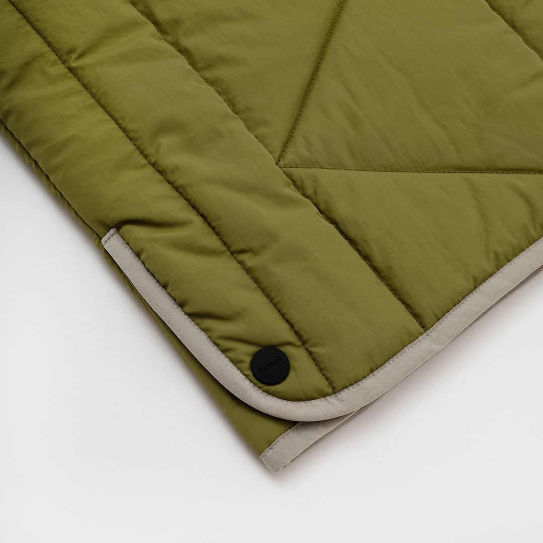 Parlez Elkins Gilet - Olive Green
