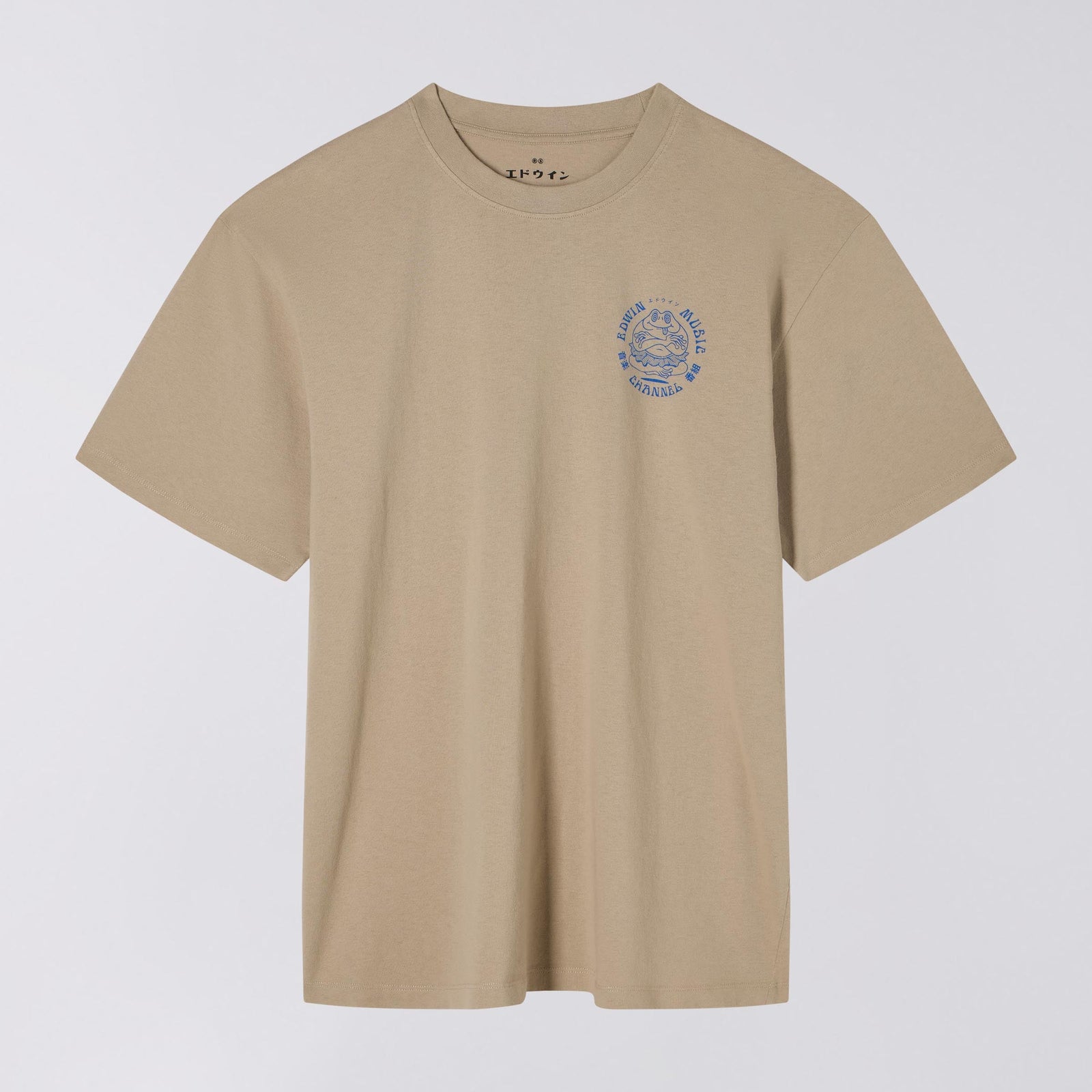 Edwin Music Channel T-Shirt - Aluminum